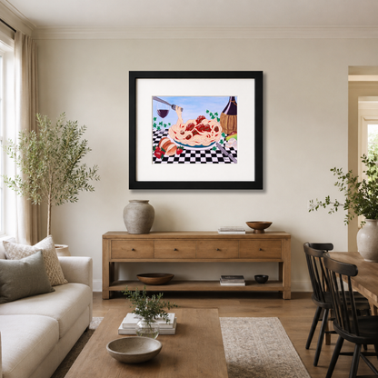 Sicilian Comfort Framed Print