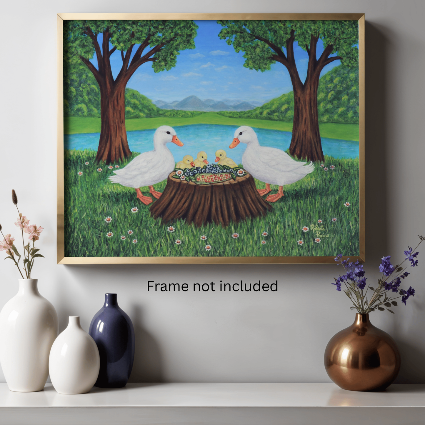 Sunlit Supper Print