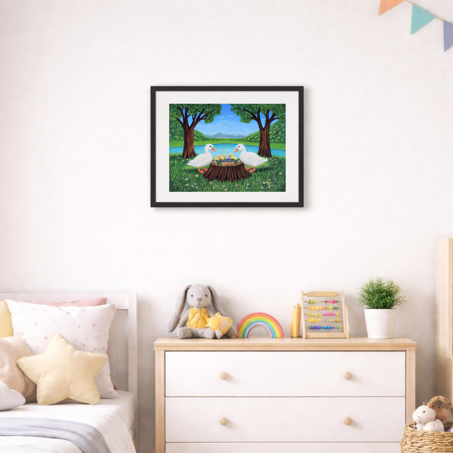 Sunlit Supper Print