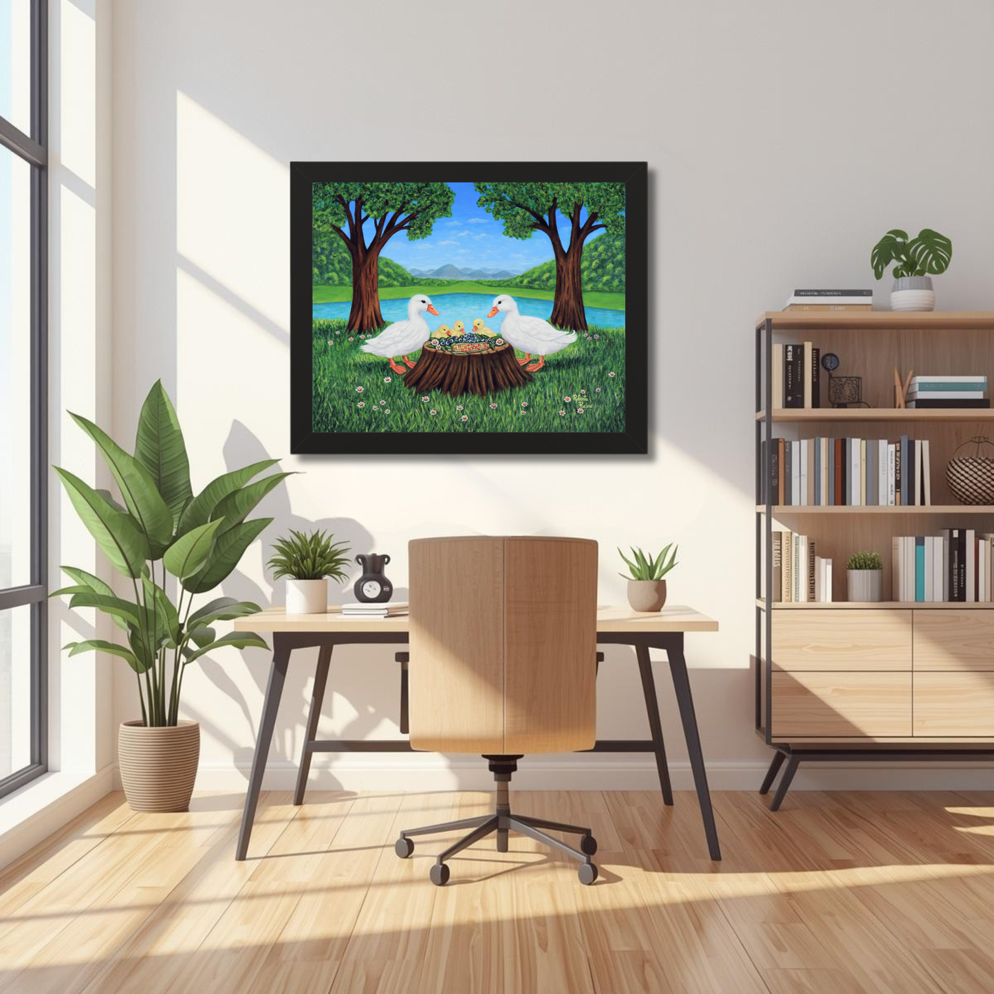 Sunlit Supper Print