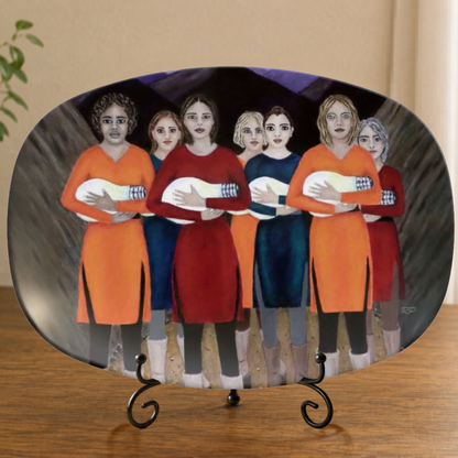 The Dawning – Serving Platter, Original Art by Roberta Pacino