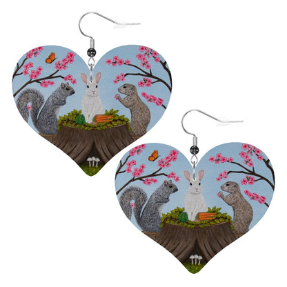 Garden Gathering – Lightweight Art Earrings – by Roberta Pacino
