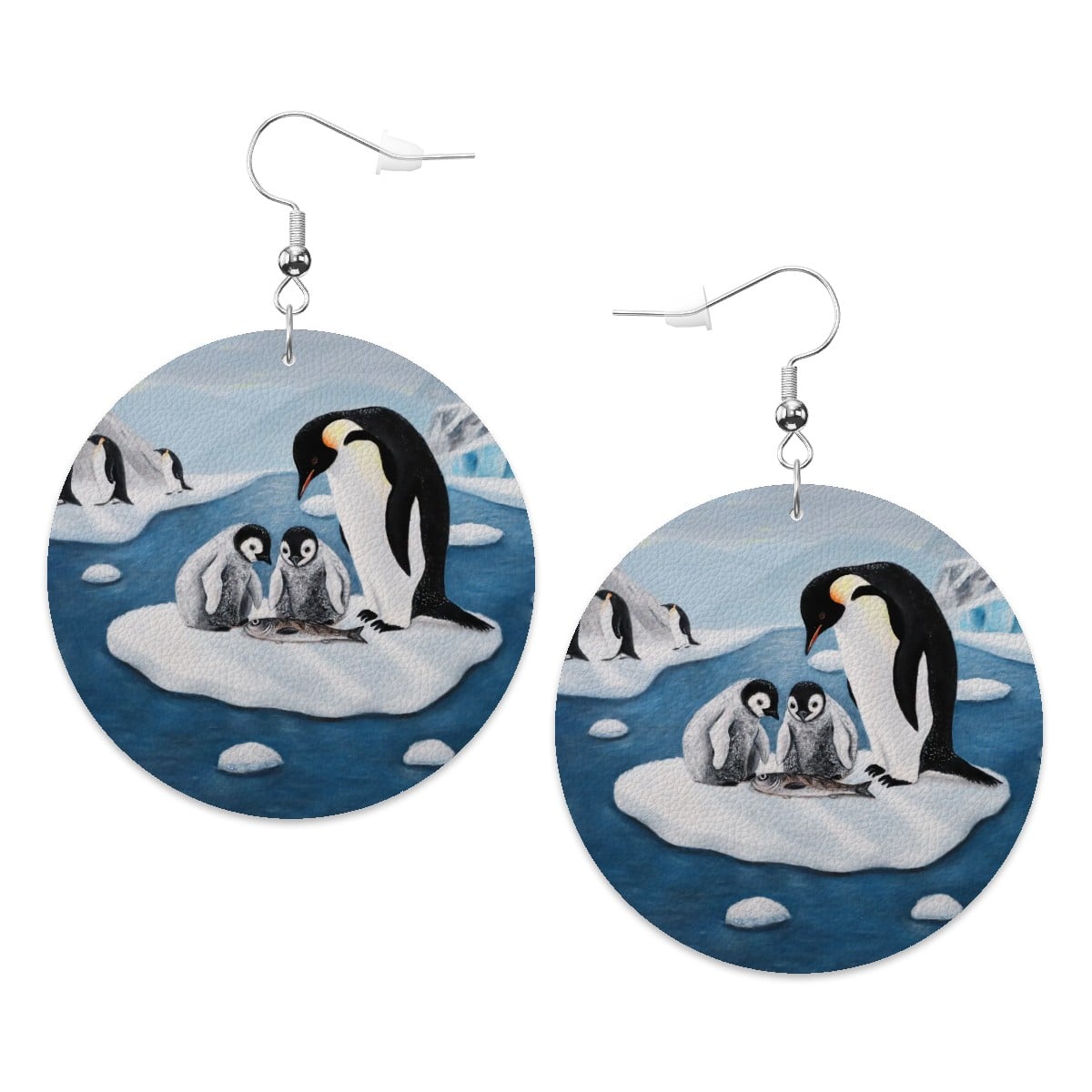 Icy Love – Lightweight Art Earrings – by Roberta Pacino