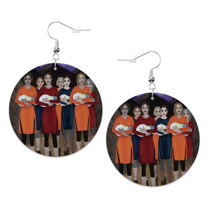 The Dawning – Lightweight Art Earrings – by Roberta Pacino