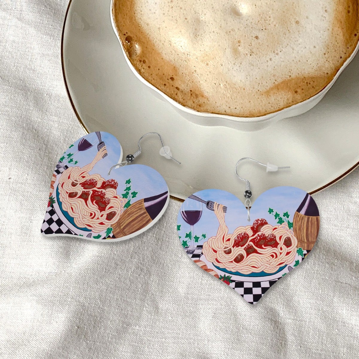 Sicilian Comfort – Lightweight Art Earrings – by Roberta Pacino