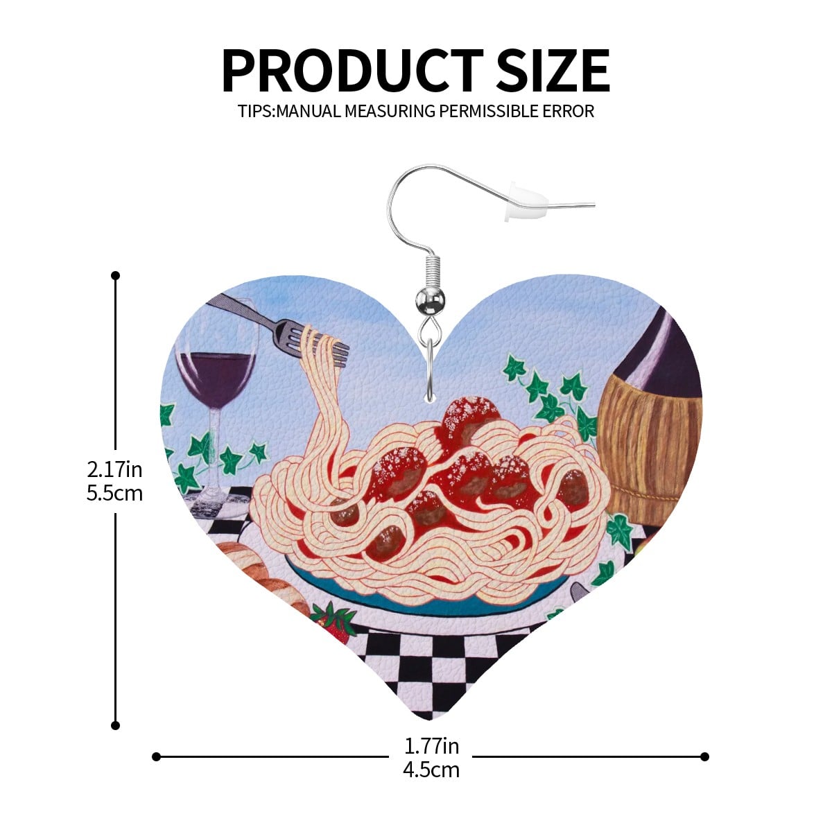 Sicilian Comfort – Lightweight Art Earrings – by Roberta Pacino