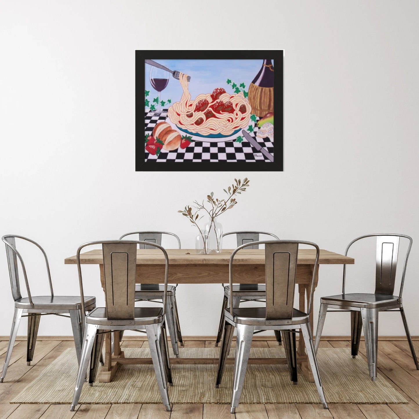 Italian Kitchen Still Life Framed Print – Sicilian Comfort by Roberta Pacino