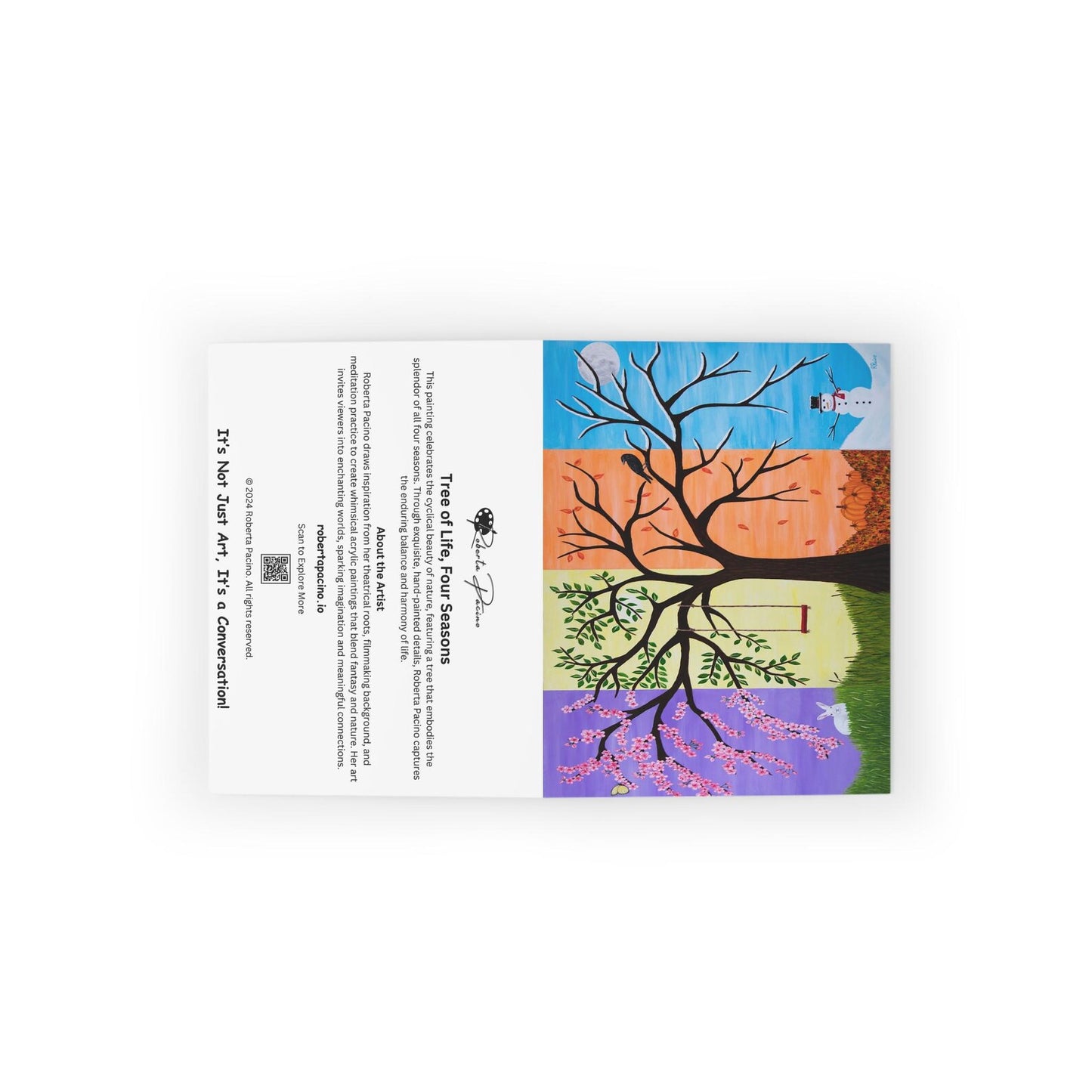 Tree of Life Notecards – Seasons of Life Art by Roberta Pacino