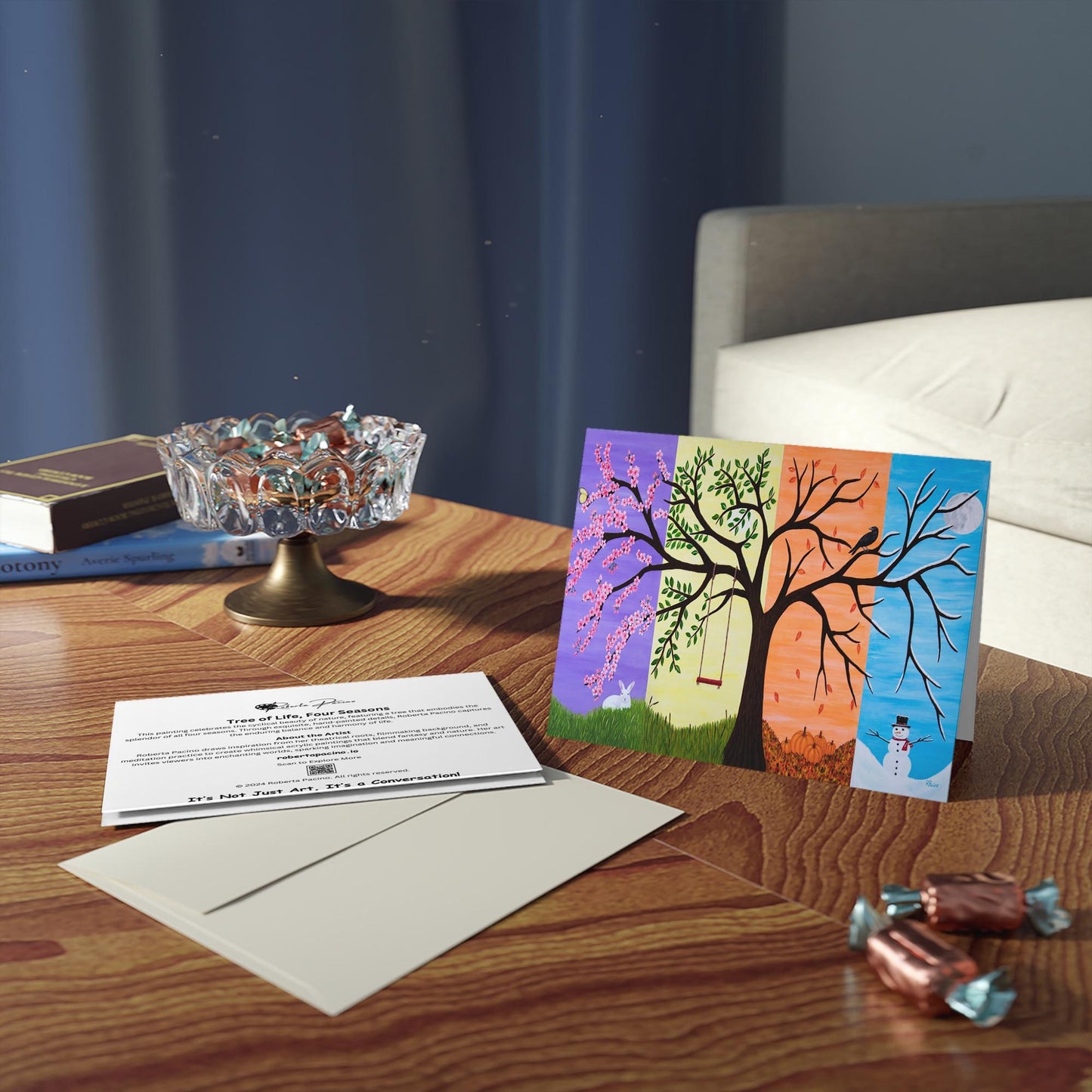 Tree of Life Notecards – Seasons of Life Art by Roberta Pacino