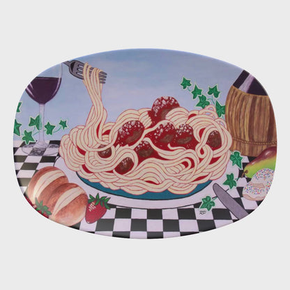 Sicilian Comfort – Platter, Original Art by Roberta Pacino