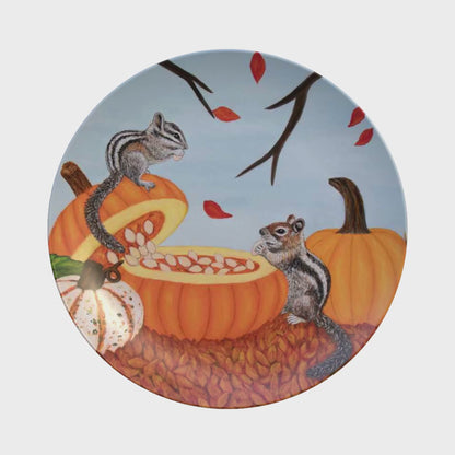 Pumpkin Patch Pals Plate